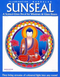 Buddha Natur Fensterbild Sticker Aufkleber, Sunseal