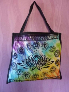 Einkaufstasche Lotus Chakra Baumwolle