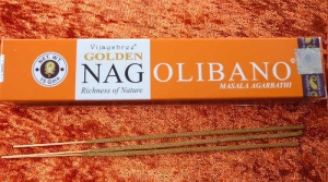Golden Olibano Olibanum Weihrauch Masala Räucherstäbchen von Vijayshree
