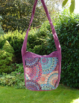 Indische Umhängetasche Shopper indische-umhaengetasche-shopper-extra-gross-himbeer-Rot