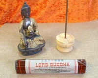 Lord Buddha Red Sandalwood & Herbs Tibetische  Räucherstäbchen 44 Stück