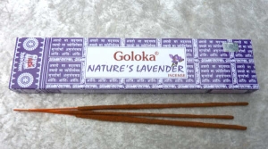Goloka Nature´s Lavender Lavendel  Masala Räucherstäbchen 15g
