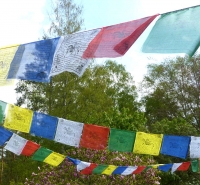 Tibetische Gebetsfahne ca. 5 m